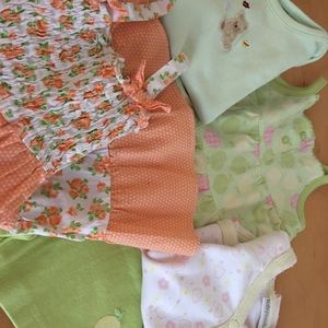 Carter’s 6-9 M. 4 pieces Clothing Bundle